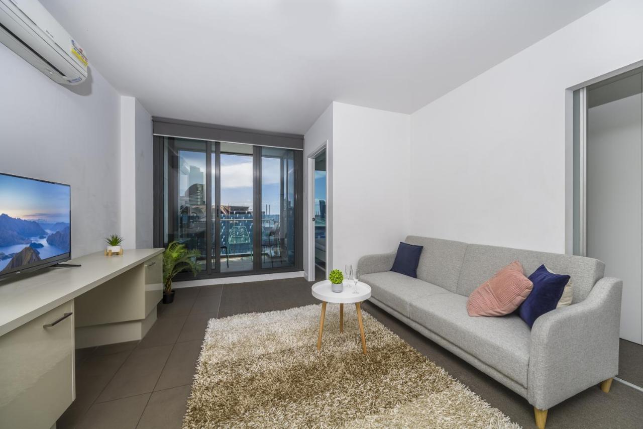 Hudson Sea View Apartments Southern Cross Station Cbd Melburne Exterior foto